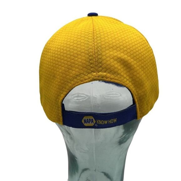 Napa Racing 9 Chase Elliott UNISEX Baseball Cap Blue Yellow Color Block OS - Picture 6 of 10